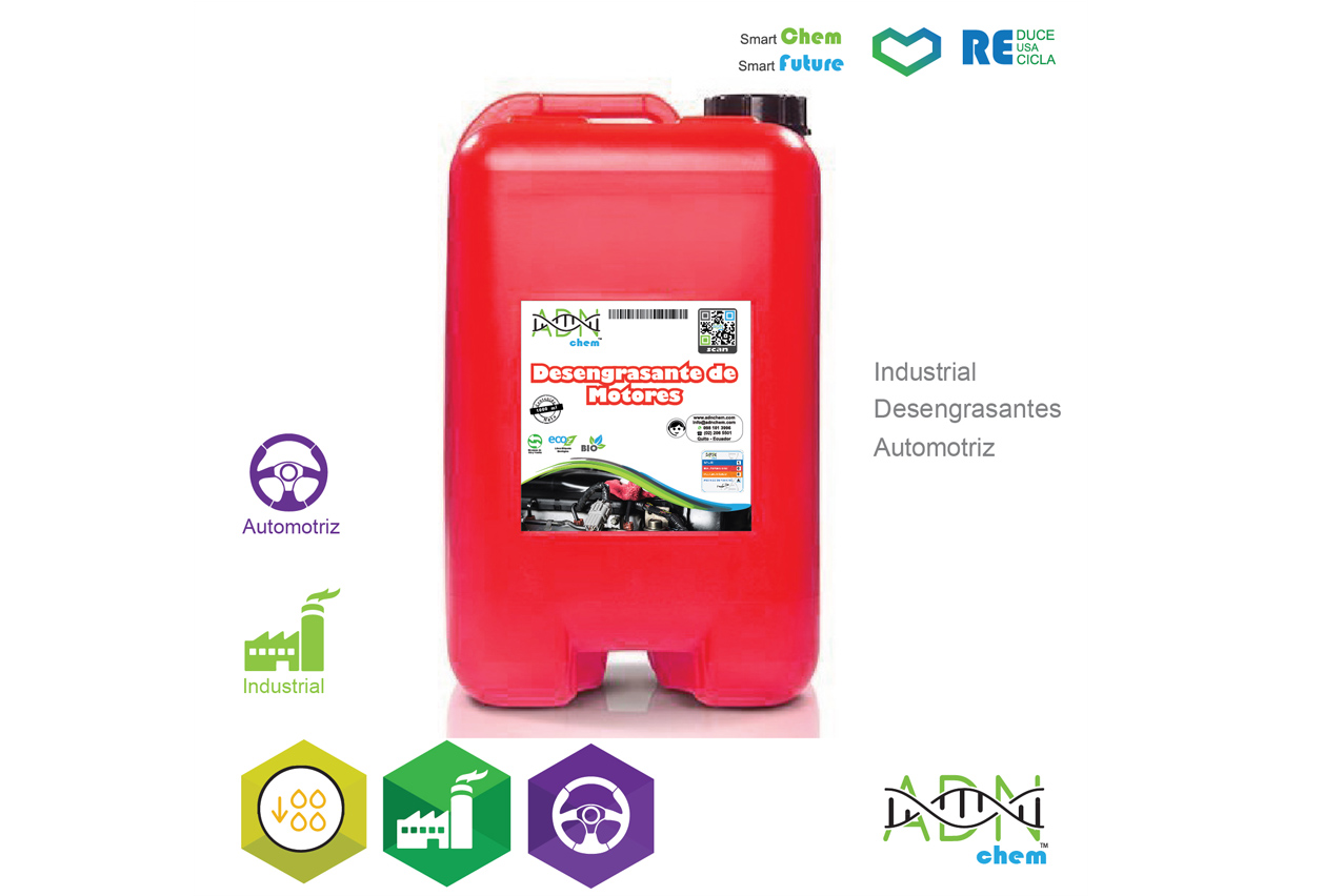 Desengrasante de motores